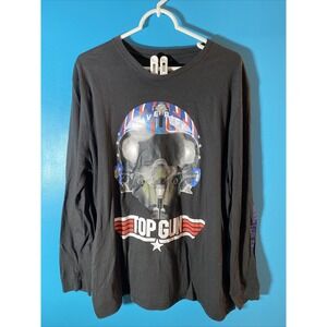 Top Gun Maverick Helmet graphic 2020 Long Sleeve T Shirt Sz XL